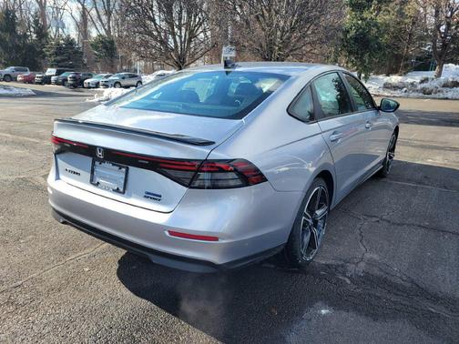 Solar Silver Metallic 2026 Honda Accord Hybrid Sport