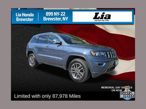 Slate Blue Pearlcoat 2021 Jeep Grand Cherokee Limited