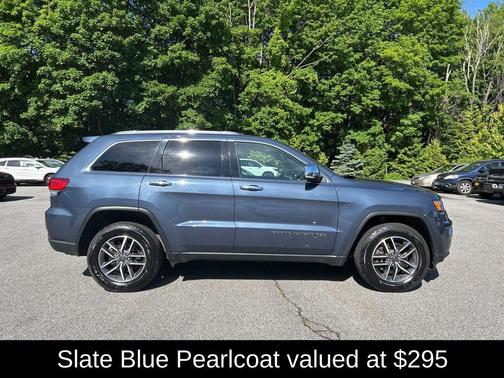 Slate Blue Pearlcoat 2021 Jeep Grand Cherokee Limited