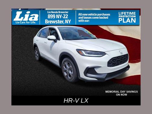 Platinum White Pearl 2026 Honda HR-V LX