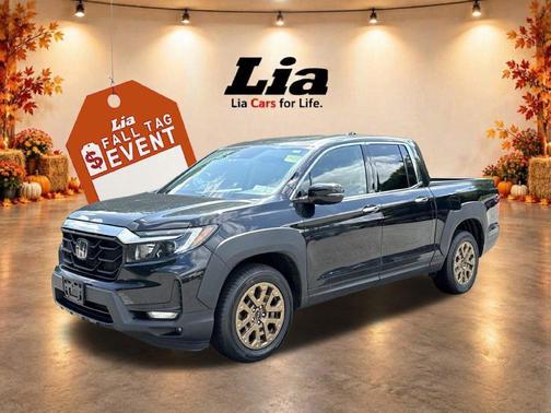 Crystal Black Pearl 2023 Honda Ridgeline RTL-E