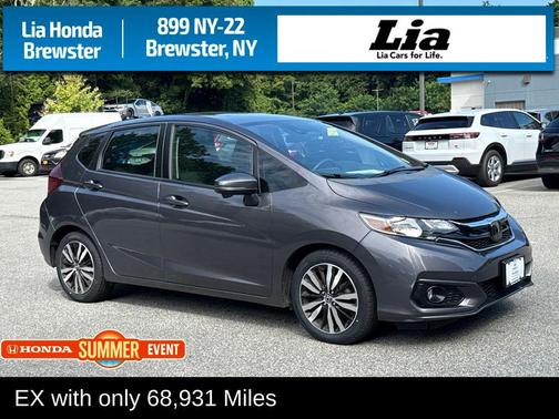 Modern Steel Metallic 2018 Honda Fit EX