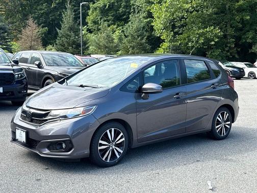 Modern Steel Metallic 2018 Honda Fit EX