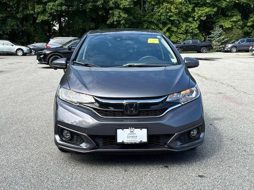 Modern Steel Metallic 2018 Honda Fit EX