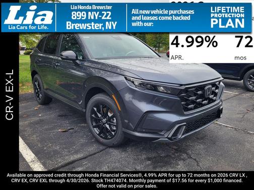 2026 Honda CR-V EX-L AWD