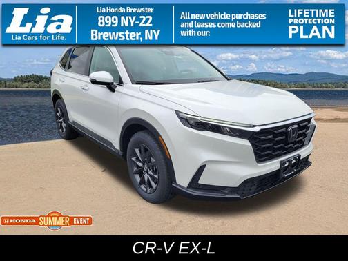 Platinum White Pearl 2026 Honda CR-V EX-L AWD