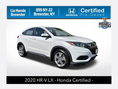 Platinum White Pearl 2020 Honda HR-V LX