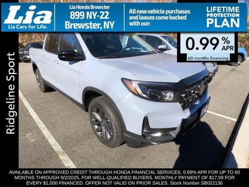 2025 Honda Ridgeline Sport