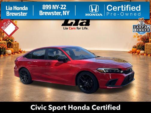 Rallye Red 2024 Honda Civic Sport