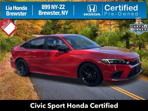 Rallye Red 2024 Honda Civic Sport