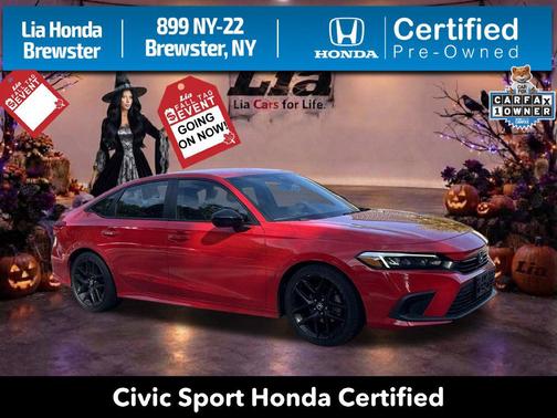 Rallye Red 2024 Honda Civic Sport