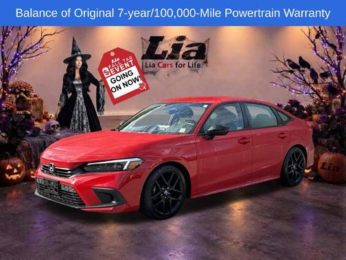 Rallye Red 2024 Honda Civic Sport
