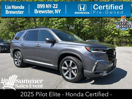 Gray 2025 Honda Pilot Elite