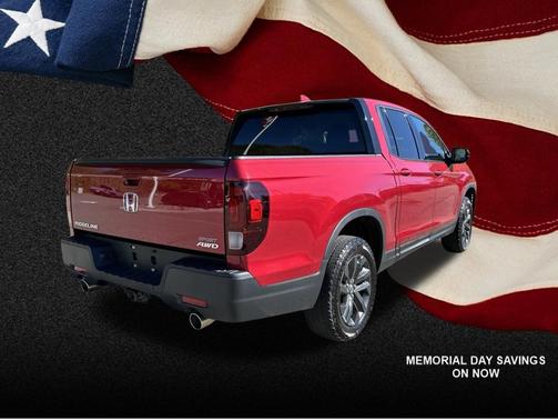 Radiant Red Metallic II 2023 Honda Ridgeline Sport