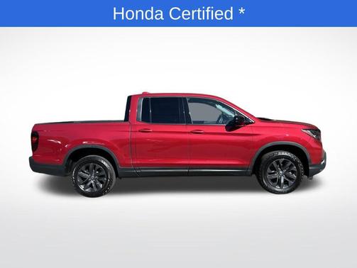 Radiant Red Metallic II 2023 Honda Ridgeline Sport