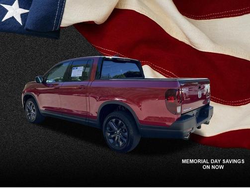 Radiant Red Metallic II 2023 Honda Ridgeline Sport