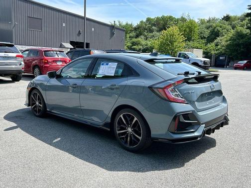 Gray 2021 Honda Civic Sport
