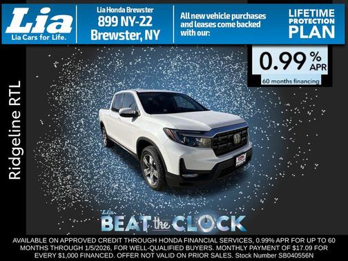 2025 Honda Ridgeline RTL