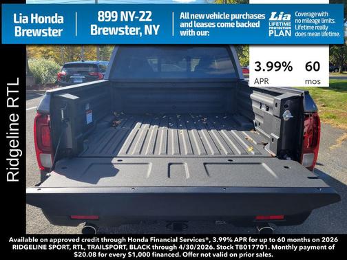 2026 Honda Ridgeline RTL