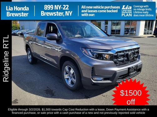 2026 Honda Ridgeline RTL