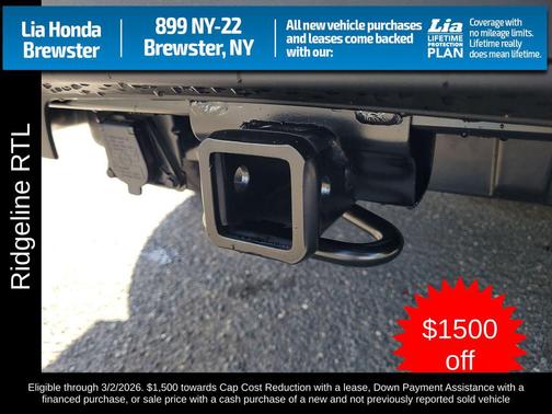 2026 Honda Ridgeline RTL