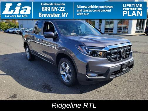 Modern Steel Metallic 2026 Honda Ridgeline RTL