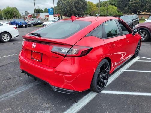 Rallye Red 2026 Honda Civic Sport