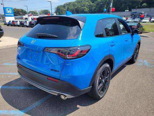 Boost Blue Pearl 2026 Honda HR-V AWD Sport