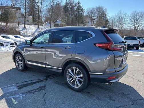 Gray 2021 Honda CR-V AWD Touring