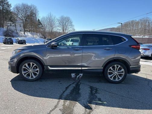 Gray 2021 Honda CR-V AWD Touring