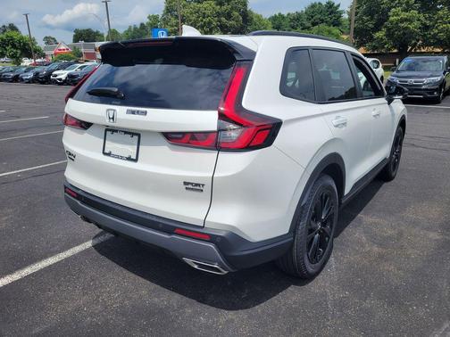 Platinum White Pearl 2026 Honda CR-V Hybrid Sport Touring AWD