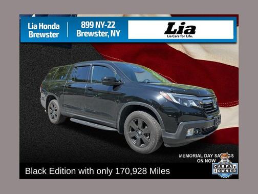 Crystal Black Pearl 2020 Honda Ridgeline Black