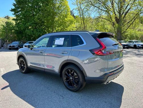 Gray 2025 Honda CR-V Hybrid Sport AWD