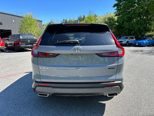 Gray 2025 Honda CR-V Hybrid Sport AWD