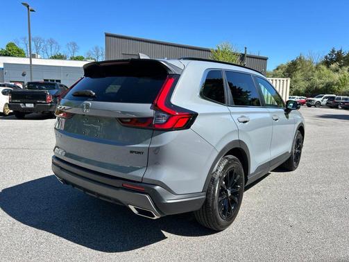 Gray 2025 Honda CR-V Hybrid Sport AWD