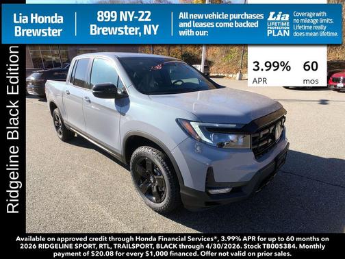 2026 Honda Ridgeline Black