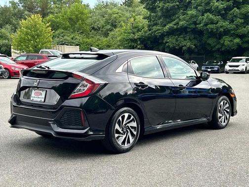 Crystal Black Pearl 2018 Honda Civic LX