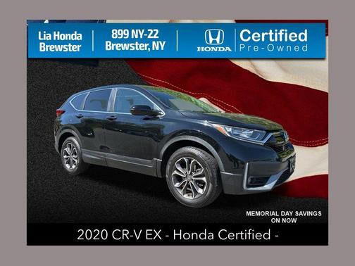 Crystal Black Pearl 2020 Honda CR-V AWD EX