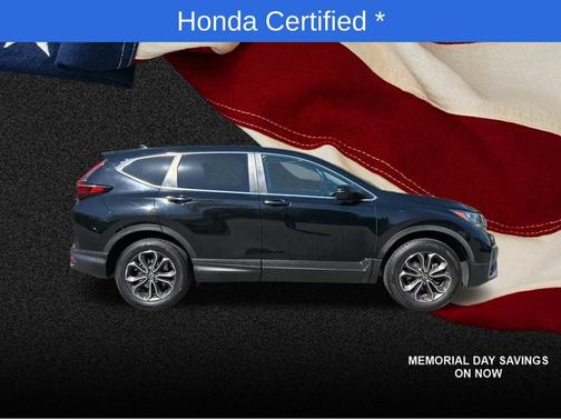 Crystal Black Pearl 2020 Honda CR-V AWD EX
