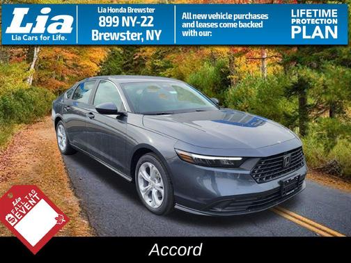 Meteorite Gray Metallic 2026 Honda Accord LX 1.5T