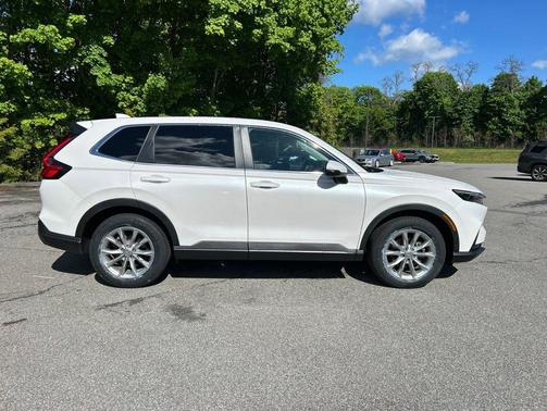 Platinum White Pearl 2024 Honda CR-V EX AWD
