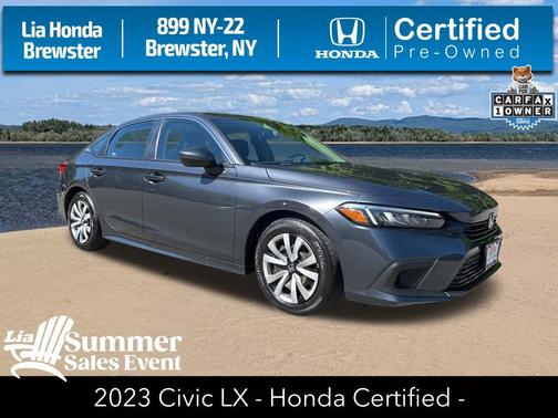 Meteorite Gray Metallic 2023 Honda Civic LX