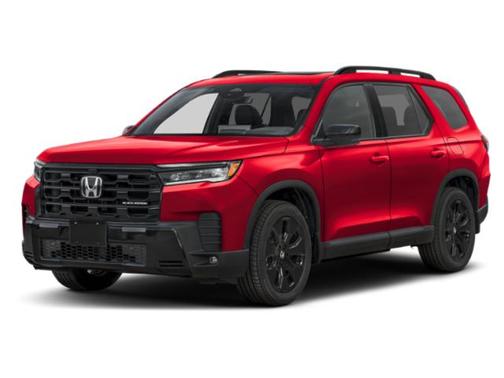 Radiant Red Metallic II 2026 Honda Pilot Black Edition