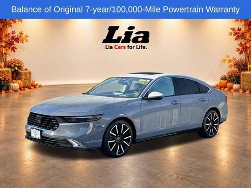 Gray 2024 Honda Accord Hybrid Touring