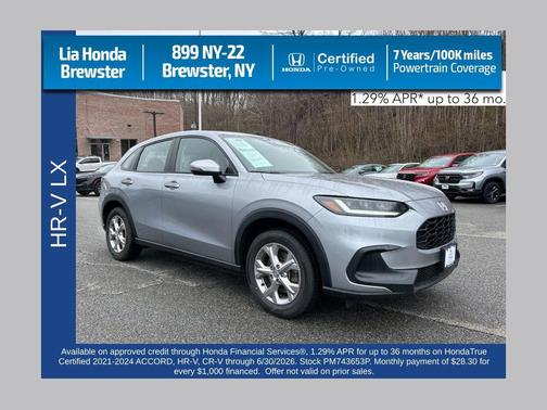 Modern Steel Metallic 2023 Honda HR-V LX