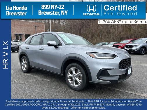 Modern Steel Metallic 2023 Honda HR-V LX