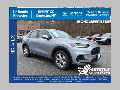 Modern Steel Metallic 2023 Honda HR-V LX