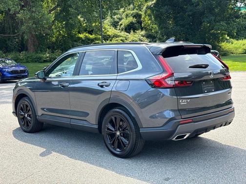 Gray 2024 Honda CR-V Hybrid Sport Touring AWD