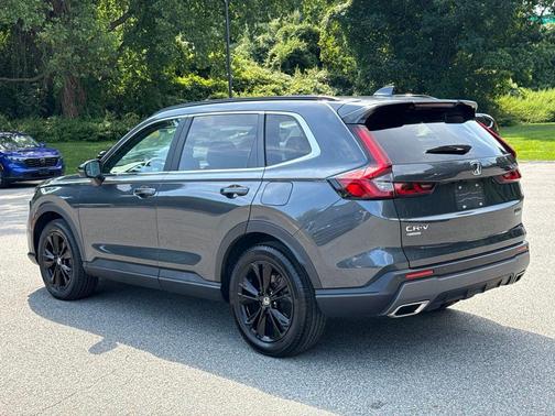 Gray 2024 Honda CR-V Hybrid Sport Touring AWD