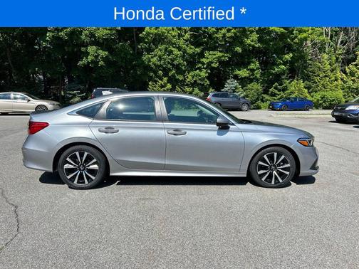 Gray 2023 Honda Civic EX